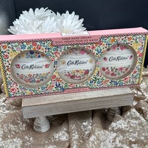 Cath Kidston Pink & Yellow Floral Hand Cream Set